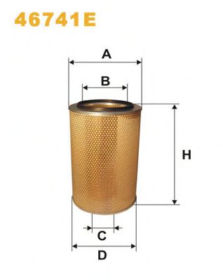 WIX FILTERS 46741e -  Воздушный фильтр